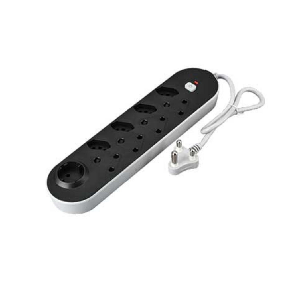 MULTIPLUG 5SA + 3N + schuko 16A EXTENSION + O/LOAD C/W 400MM CABLE