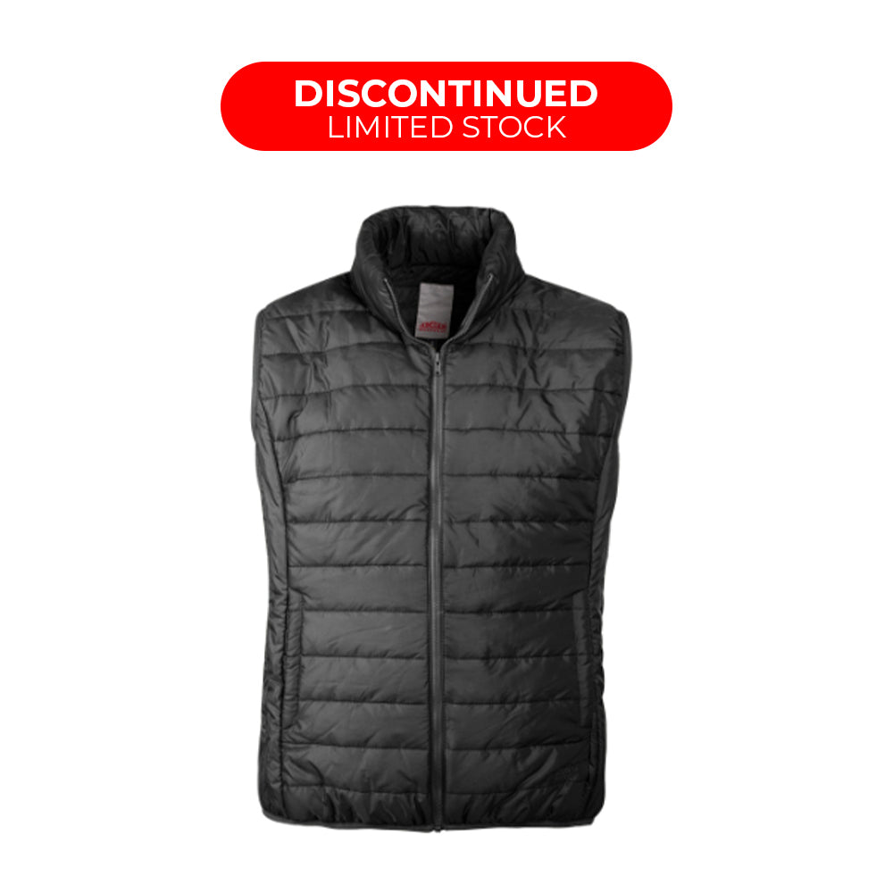 JONSSON MEN'S PACKABLE BODY WARMER COLOUR-BLACK SIZE -S