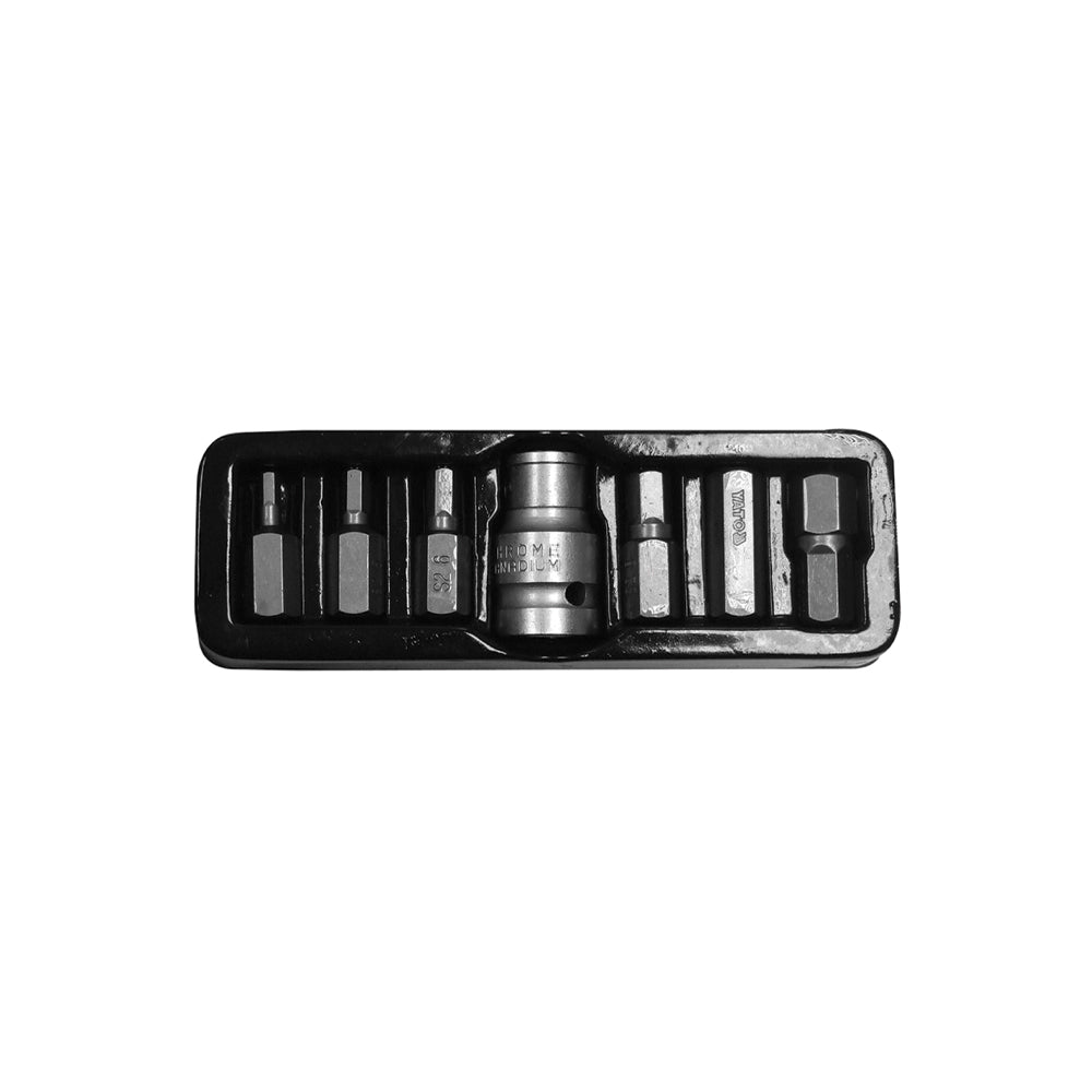 YATO HEX BIT SET 7PC H4-H12