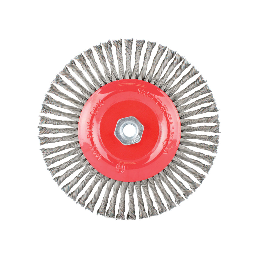 TORK CRAFT WIRE CUP BRUSH SINGLE SECTION TWISTED STINGER 175MMXM14 BLISTER