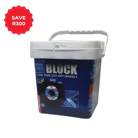 PFERD BUCKET PROMO INCL. 100 X CUTTING DISC 115 X 1MM