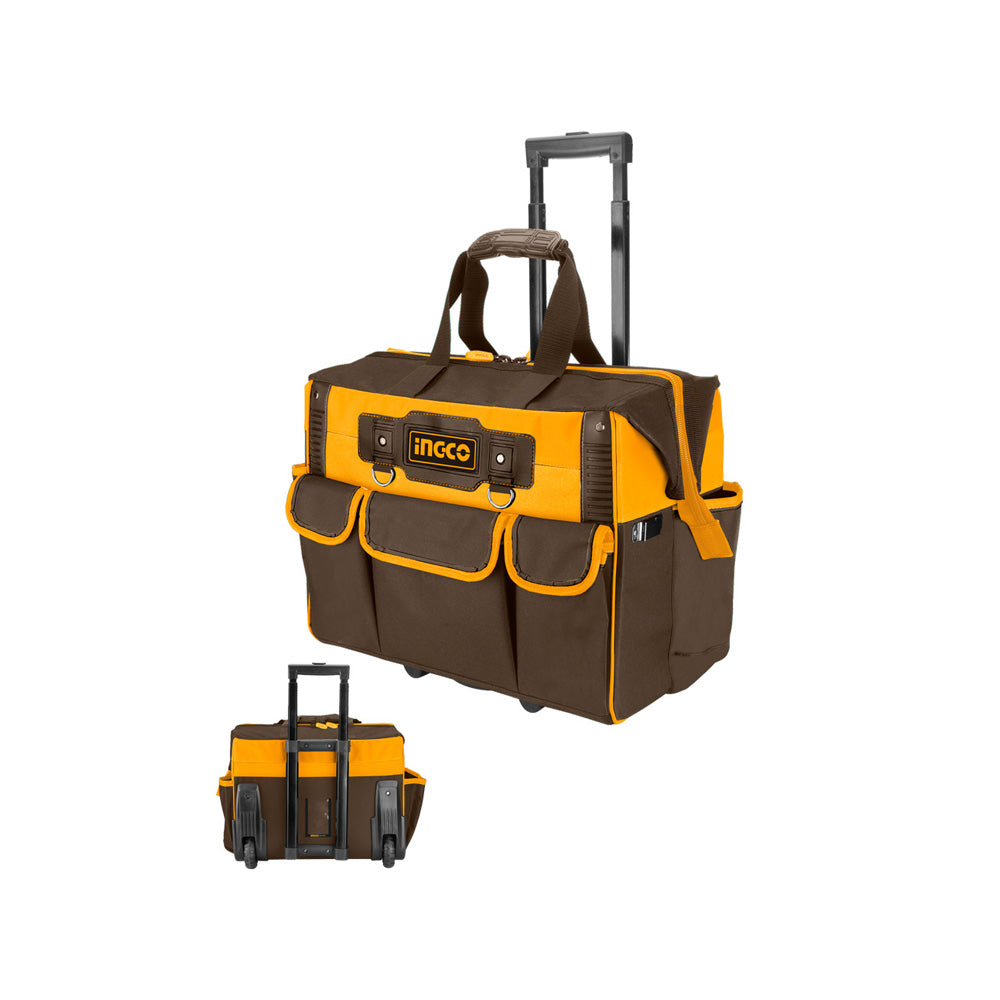 INGCO ROLLING RIGID TOOL BAG 500MM