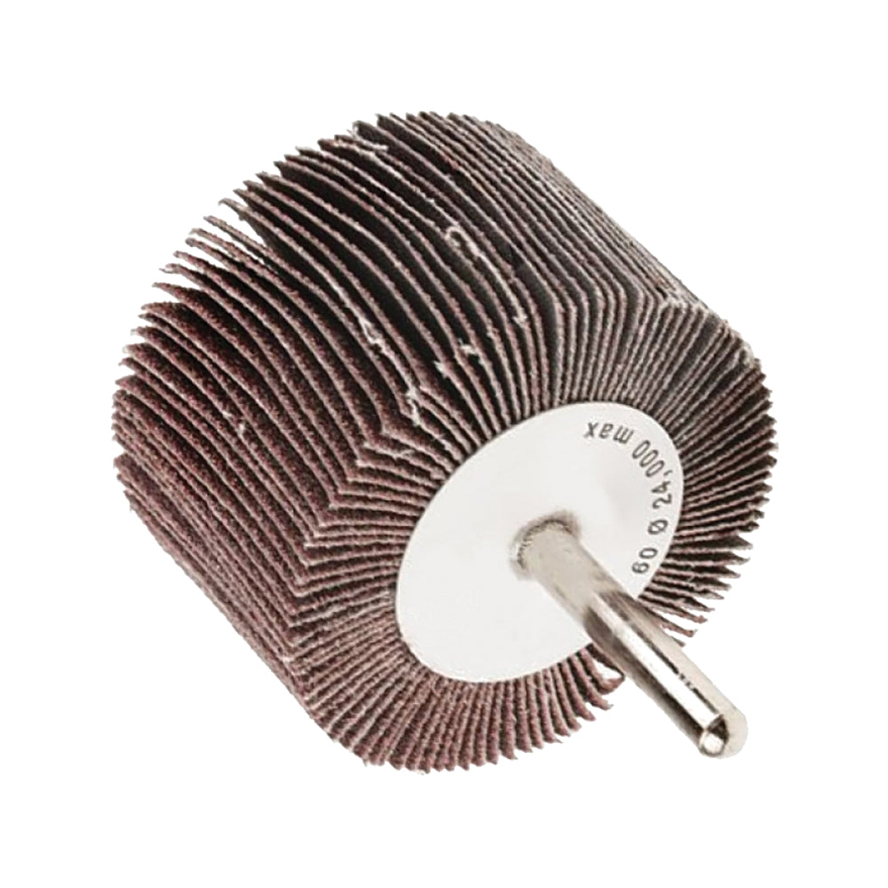 TORK CRAFT FLAP WHEEL 60X40X6MM SHAFT 80 GRIT PER EACH (12 PER BOX)