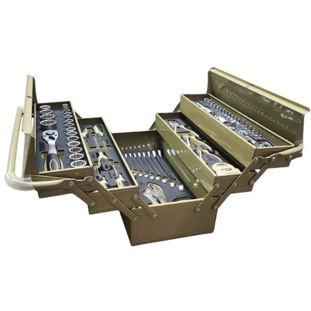 KENGUY CANTILEVER TOOL SET KHAKI (76-PC)