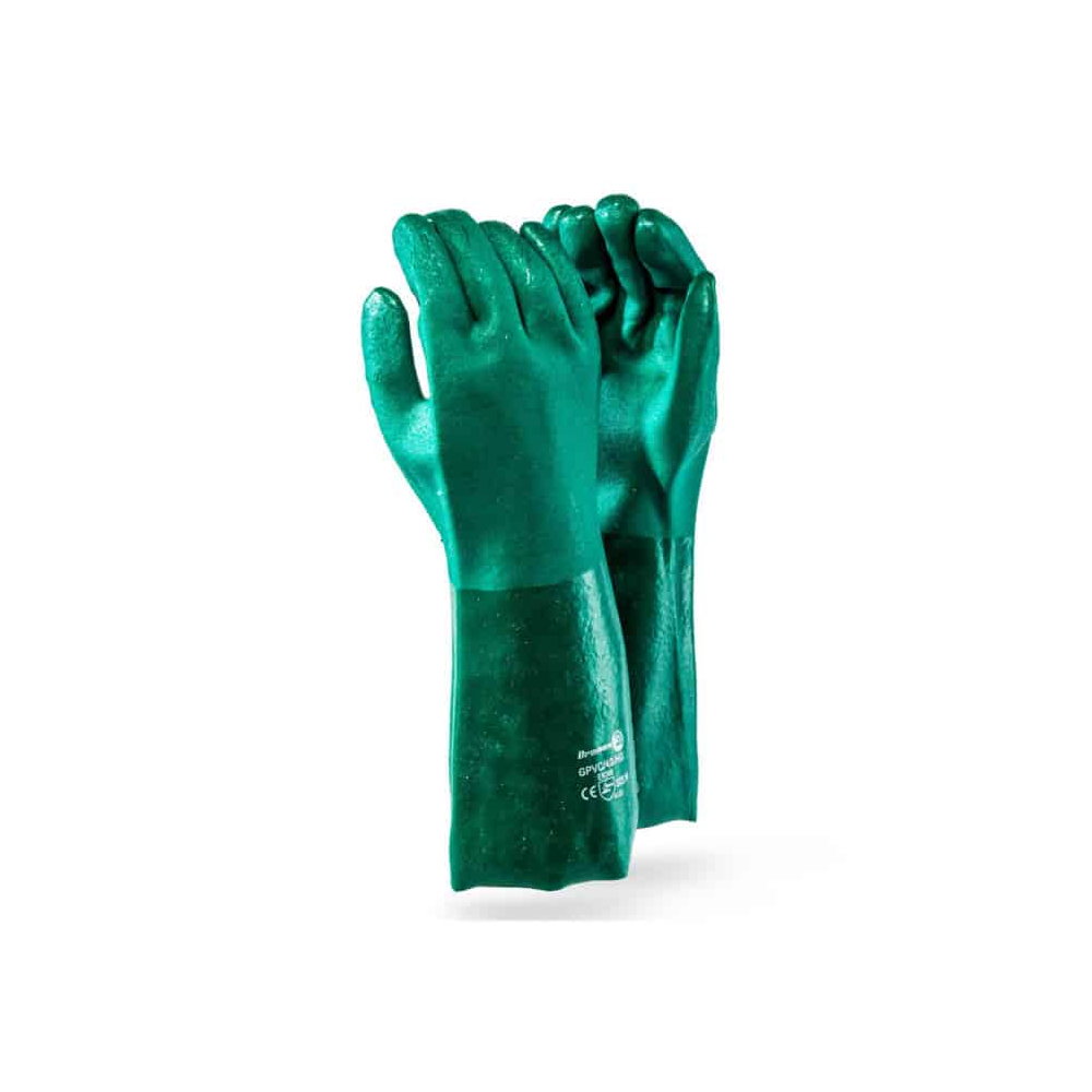 GREEN TEXTURED PVC ELBOW 40CM