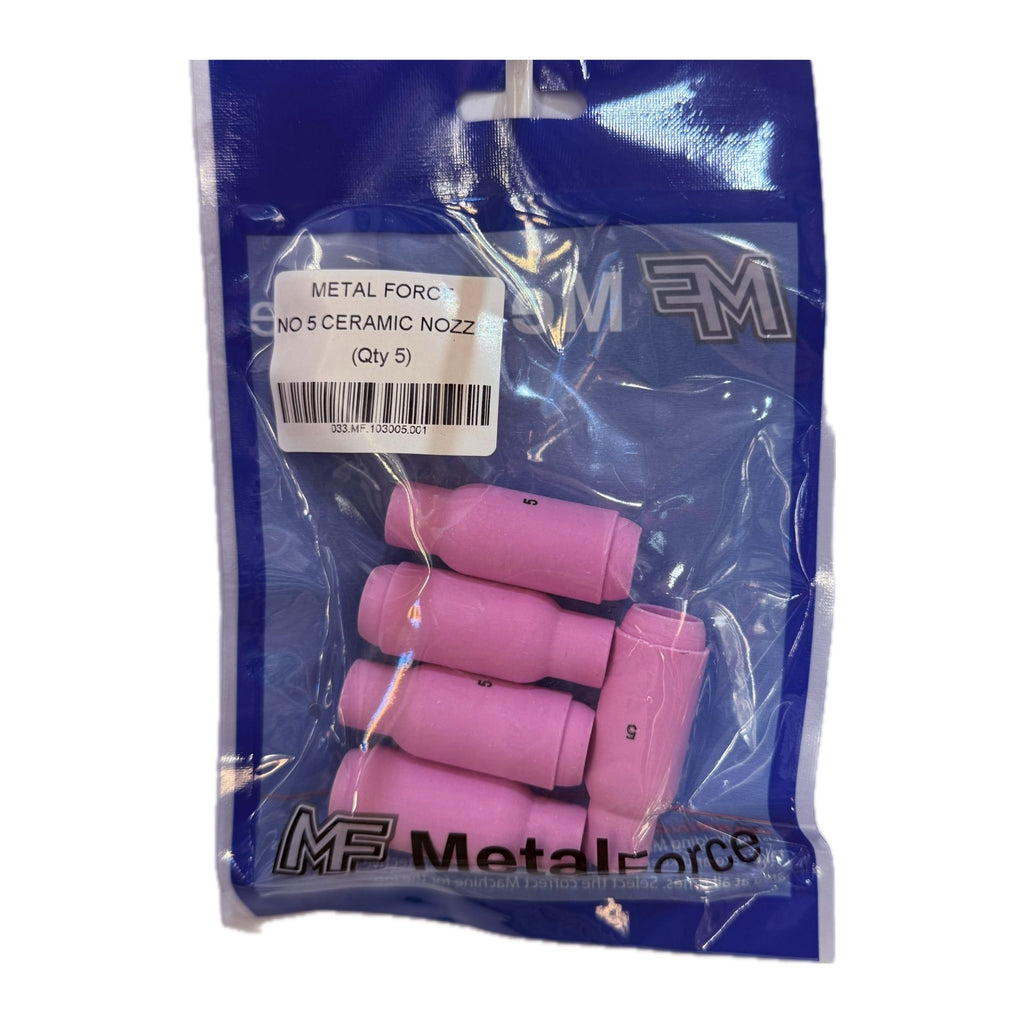 METAL FORCE NO 5 CERAMIC NOZZLE (PACK OF 5)