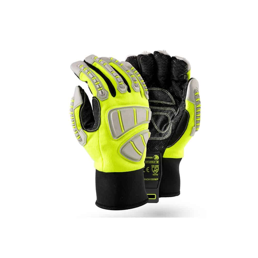 DROMEX MACH30WP CUT5 VIBRO GRIP & WATERPROOF GLOVE SIZE 10(12)