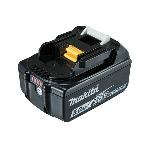 MAKITA BATTERY 18V LI-ION 5.0 AH WITH LIGHT