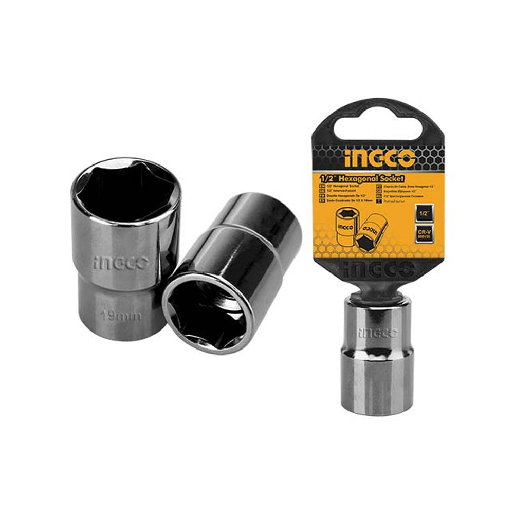 INGCO SOCKET HEX 1/2DR 6PT 11MM