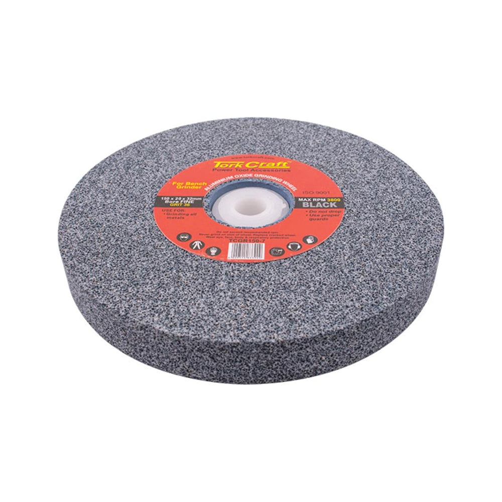 TORK CRAFT GRINDING WHEEL 150X20X32MM BORE 36GR W/BUSHES
