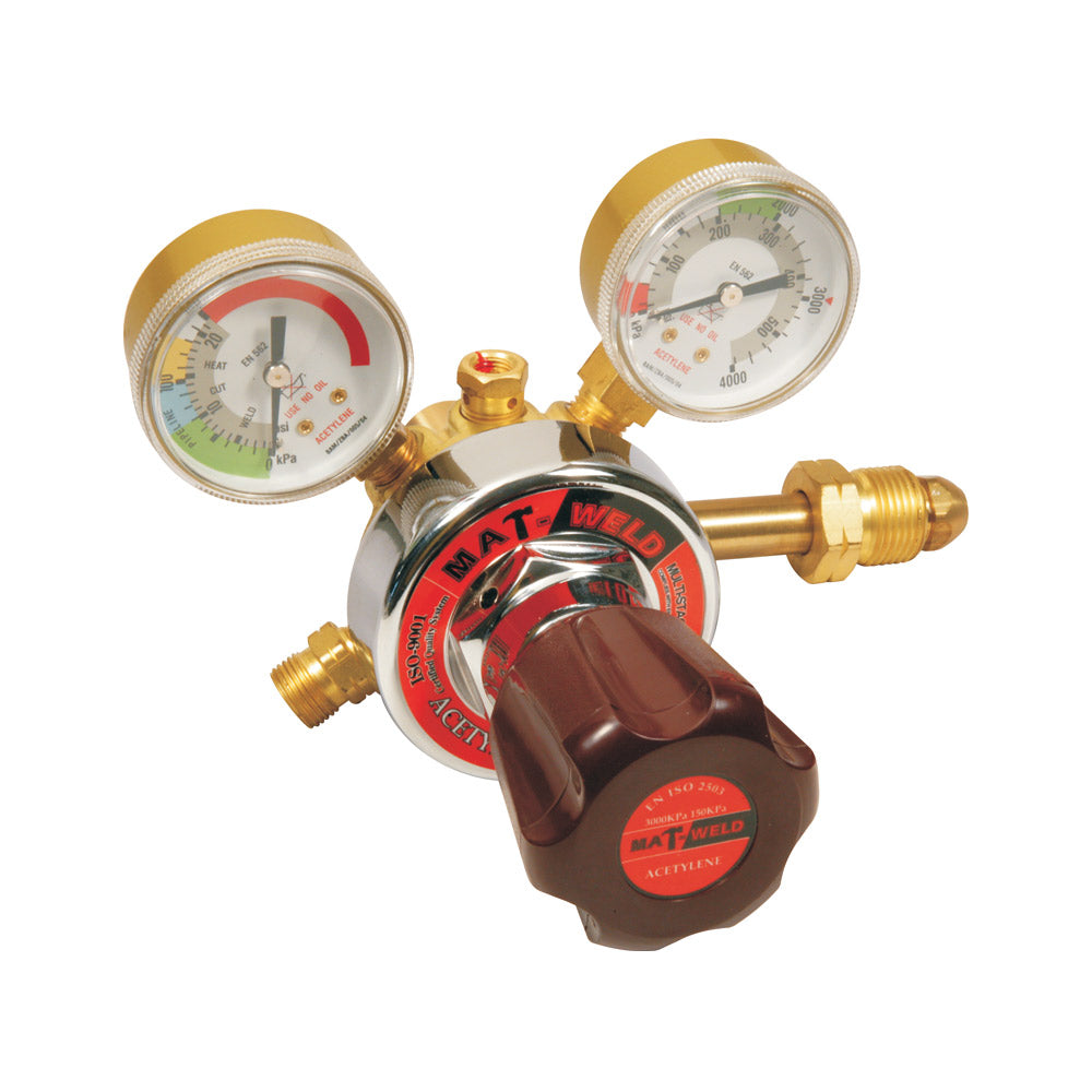 MATWELD REGULATOR OXY H/D SINGLE STAGE